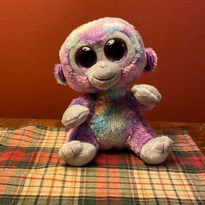 small purple monkey beany boo